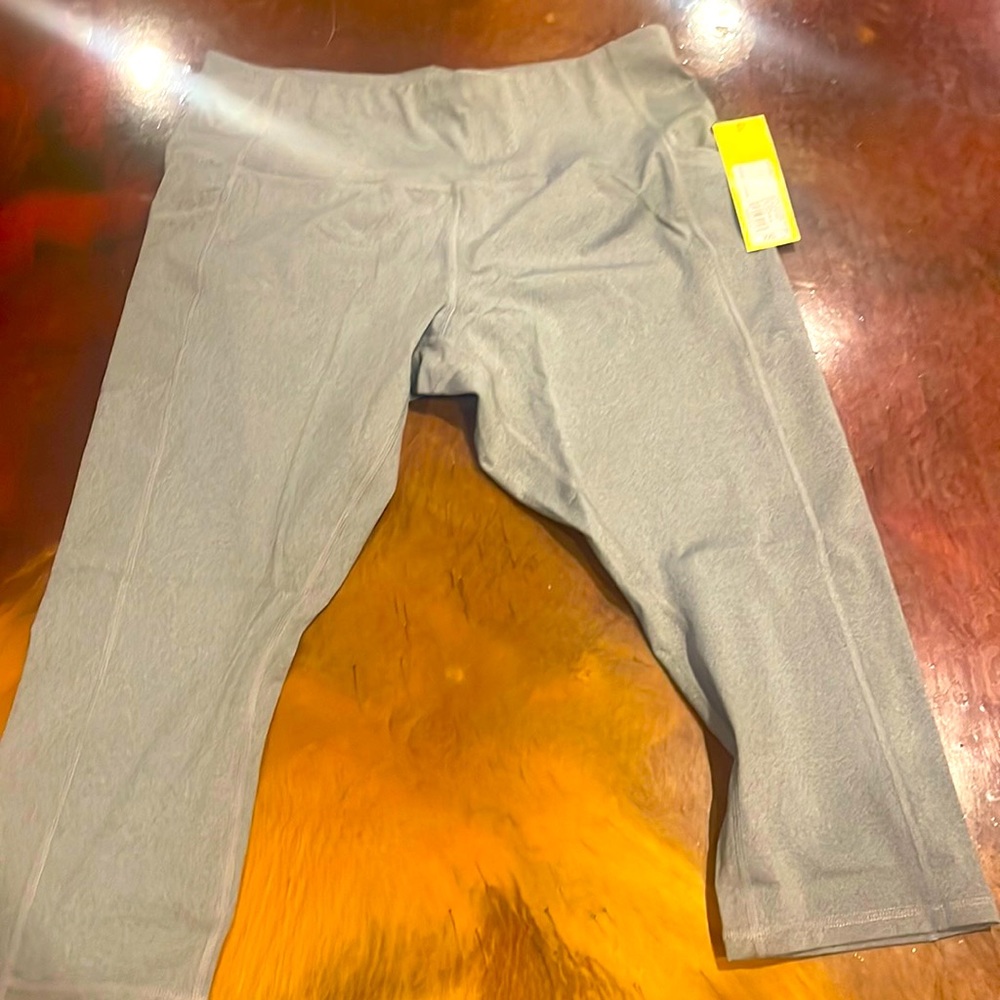 Heather Gray - Workout Tights xxl